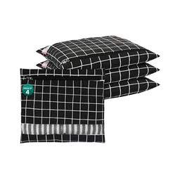 Aura Black Set of 4 Regular Drawer Organiser Organisers-50