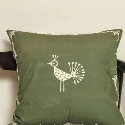 Sangria Cotton Square Cushion Covers-picture-0