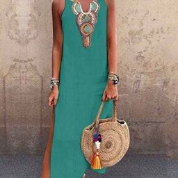StyleCast Printed Georgette Maxi Dress-image-60