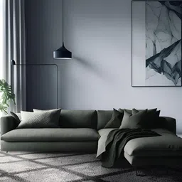 Sapana Carpet-Mats Grey Geometric Shaggy Polyester Carpet-picture-29