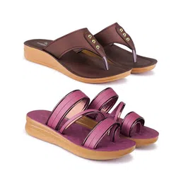 BERSACHE Women Open Toe Flats-image-29