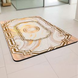 IVAZA Peach 2200 GSM Silicone Bath Rugs-image-98