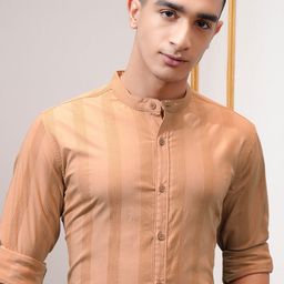 HIGHLANDER Men Opaque Checked Casual Shirt-image-97