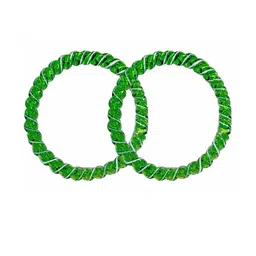HALLO Sea Green Plastic Bangle-56