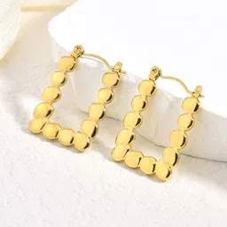 MEENAZ Oval Hoop Earrings-42