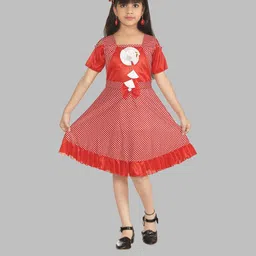 Nickys Disegno Girls Red Dresses-picture-44