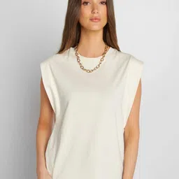 KIABI Women Pure Cotton T-shirt-image-51