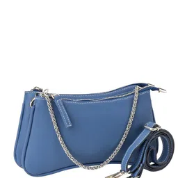 YUVA STREE Structured Shoulder Bag with Fringed image 3