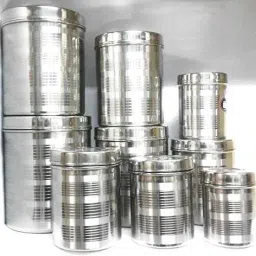 Stainless Steel Grocery Container - 500 ml, 1000 ml, 1500 ml, 2000 ml, 2500 ml, 3000 ml, 3500 ml, 4000 ml, 5000 ml-24