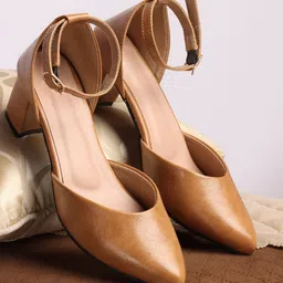 SIRDENILL Women Solid Block Heel Sandals-picture-8
