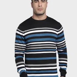 Red Tape Men Striped Pullover-image-14