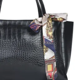 PROGONE ENTERPRISE Textured PU Structured Shoulder Bag image 3