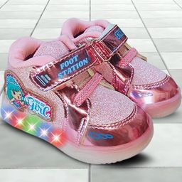 FootStation Girls Supergirl Textured Sneakers-image-59