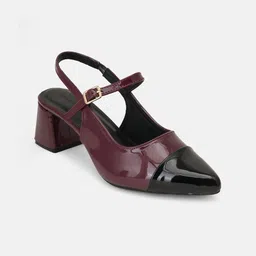 Chemistry Colourblocked Block Pumps-0