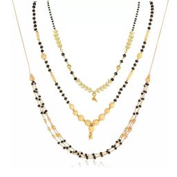 Bhagya Lakshmi Gold-Plated Alloy Mangalsutra-13
