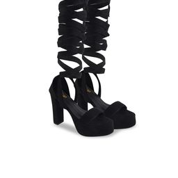 Stylestry Women Suede Stiletto Gladiators-20