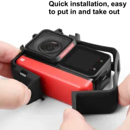 PULUZ for Insta360 One RS Protector Frame Case Mounting Bracket Camera Housing image 4