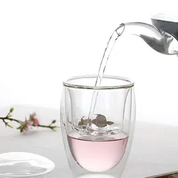 Baskety Transparent Solid Glass Glossy Cups Set of Cups and Mugs image 2