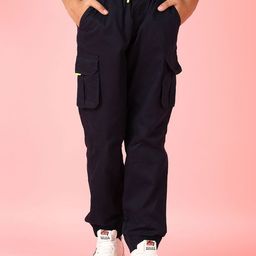 V-Mart Boys Cotton Regular Fit Cargos Trousers-image-94