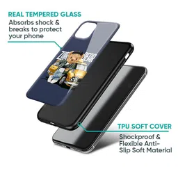 QRIOH Adventurous Bear Printed Oneplus Nord 2T Back Case image 2