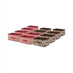 Aura White Set of 6 Regular Drawer Organiser Organisers-9