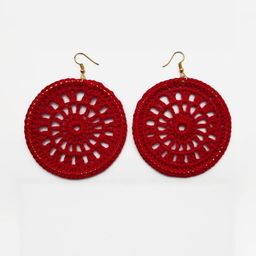 My Little Princess Fabric Earrings-image-74