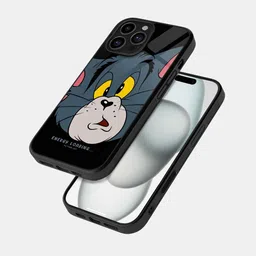 macmerise Cartoon Characters Printed iPhone 16 Pro Max Bumper Case Mobile Accessories-13