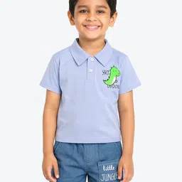 POP STREET KIDS Boys Printed T-shirt with Shorts-27