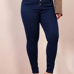 Miss Chase A+ Spark Women Skinny Fit High-Rise Cotton Stretchable Jeans-image-84