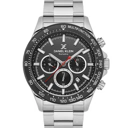 Daniel Klein Men Printed Dial & Bracelet Style Straps Analogue Watch DK.1.13852-1-image-15