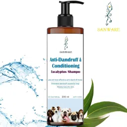 Anti-Dandruff & Conditioning Eucalyptus Dog & Cat Shampoo Anti-Bacterial Anti-dandruff fresh notes Dog Shampoo-image-44