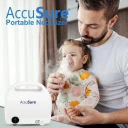 AccuSure Portable Machine For Adults & Kids - With Bio Compatibility Mask Kit Nebulizer image 5