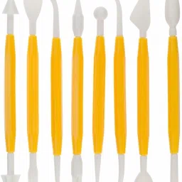 8 Piece Fondant Cake Tools Plastic Cake Server-13