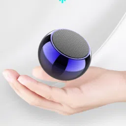 JAXTER Mini Wireless Bluetooth Round Speaker 5 W Bluetooth Party Speaker-17