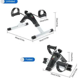 nhp traders Mini Pedal Exerciser with Computer Display Exercise Mini Pedal Exerciser Cycle image 2