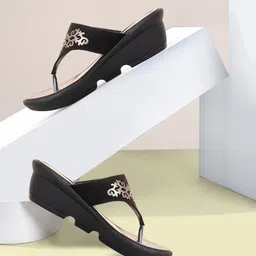 khadim's Women Wedges Sandal-picture-39