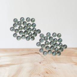 50Piece Paani Glass Colour Kanche Marble Glass Ball Goli_a46-image-55