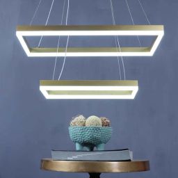 Elmina Gold Acrylic Hanging Light | Inbuilt LED | by Eliante by Jainsons Lights-picture-34
