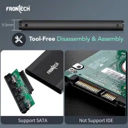Frontech Hard Disk Casing USB 3.0 HDD Enclosure Case Cover | SATA|USB 3.0 | 2.5 inch Hard Disk Case image 5