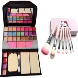 Ladymode Make up Kit 6155 and HelloKitty make up brush Set-image-46
