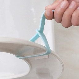Toilet Seat Cover Lifter Handle Band Avoid Touching Toilet Lid Lifter Pack of 2 Custom Fit Toilet Seat Lid Lock-29