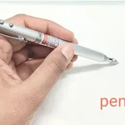 jazam 5 In 1 Multipurpose Gadget With Torch, Laser Pointer, Magnet,Pen In Gift Box A2 image 3