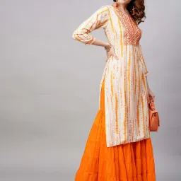 Women Floral Print Viscose Rayon Straight Kurta-image-65