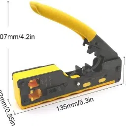 RuhZa RJ45 RJ11 Modular Plug Crimper Lan Adapter image 2