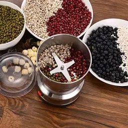Stainless Steel Household Electric Coffee Bean Powder Grinder Maker Coffee Maker-image-2
