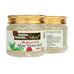 Online Quality Store Aloe Vera Gel With Rose For Skin - 200 g-19