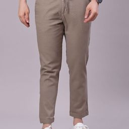 V-Mart Men Regular Fit Mid-Rise Chinos Trousers-image-49
