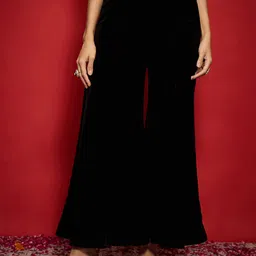 Shae by SASSAFRAS Women Flared Ethnic Palazzos-image-61