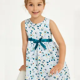 LULU & SKY Print Fit & Flare Dress-picture-28