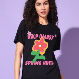 The Dry State Graphic Printed Round Neck Cotton T-shirt-picture-7